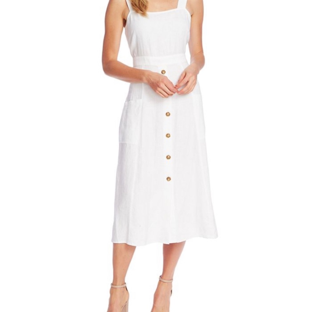Linen Midi Dress